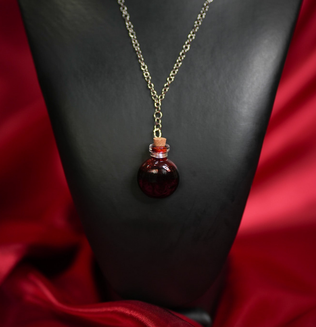 Edible Blood Vial Necklace