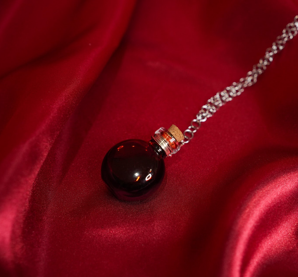 Edible Blood Vial Necklace
