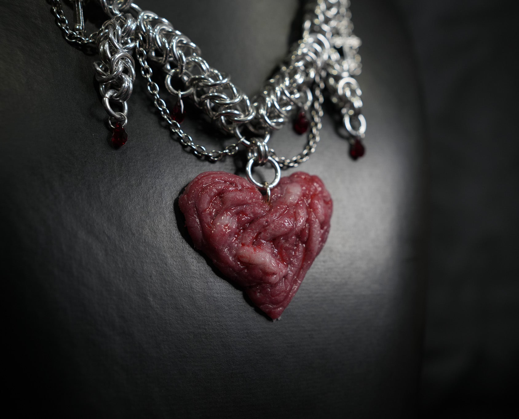 Minced Meat Heart Chain
